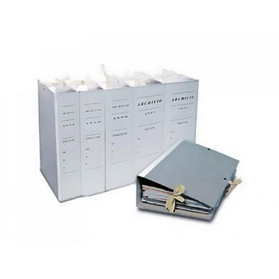 Cartella Faldone Archivio Con Lacci - Dorso 12 - 1 Pezzo