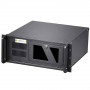 Techly Chassis Industriale per Computer Montaggio a Rack 4U Profondità 499mm (I-CASE MP-P4HX-BLK2)