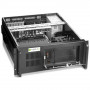 Techly Chassis Industriale per Computer Montaggio a Rack 4U Profondità 499mm (I-CASE MP-P4HX-BLK2)