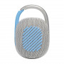 JBL Clip 4 Eco Altoparlante portatile stereo Blu, Bianco 5 W
