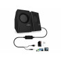Conceptronic BJORN02B altoparlante 2-vie Nero Con cavo e senza cavo 6 W