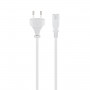 Ewent EC1916 cavo di alimentazione Bianco 1,8 m CEE7 16 Accoppiatore C7