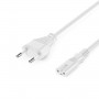 Ewent EC1916 cavo di alimentazione Bianco 1,8 m CEE7 16 Accoppiatore C7