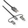 Trust 22693 cavo USB USB 2.0 1 m USB A Micro-USB B Nero, Argento