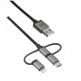 Trust 22693 cavo USB USB 2.0 1 m USB A Micro-USB B Nero, Argento