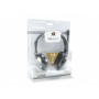 Conceptronic CCHATSTARU2B cuffia e auricolare Cablato A Padiglione Musica e Chiamate USB tipo A Nero, Rosso