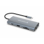 Conceptronic DONN06G replicatore di porte e docking station per laptop Cablato USB 3.2 Gen 1 (3.1 Gen 1) Type-C Grigio