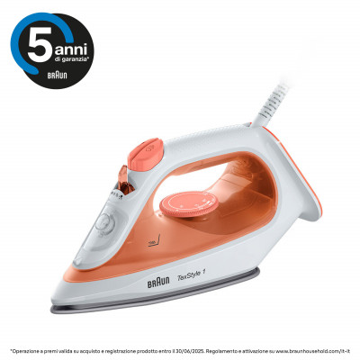 Braun TexStyle 1 Ferro a vapore SI1009OR