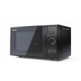 Sharp YC-GG02E-B forno a microonde Nero Microonde con grill Superficie piana 20 L 700 W
