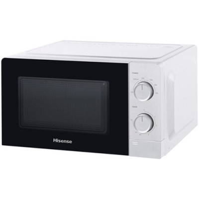 Hisense H20MOWS1 forno a microonde Nero, Bianco Solo microonde Superficie piana 20 L 700 W