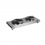 Fornello Elettrico Hobinox Duo Arfoel02 Â€“ 2 Piastre Diametro 18.8/15.5Cm - 1500+1000W