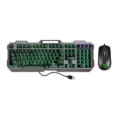 Kit Tastiera E Mouse Tc-Bg2006 Gaming Usb Nero
