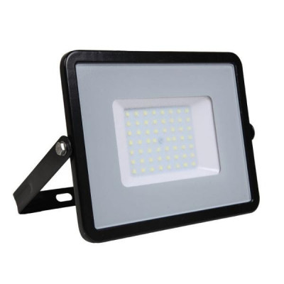 Lampada Led Faro 50W Proiettore Smd Samsung Chip Corpo Nero 6500K (21408)