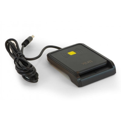 Lettore Di Smart Card Link + Nfc Contacless Cie Crs Cns Carta Id (Lknfc2)