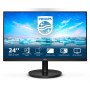 Philips V Line 241V8LA 00 LED display 60,5 cm (23.8") 1920 x 1080 Pixel Full HD Nero