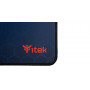 itek E1 Tappetino per mouse per gioco da computer Nero, Rosso