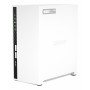QNAP TS-233 server NAS e di archiviazione Tower ARM Cortex-A55 2 GB 0 TB QNAP QTS Bianco