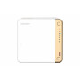 QNAP TS-462-4G server NAS e di archiviazione Tower Intel® Celeron® N4505 4 GB DDR4 0 TB QNAP QTS Bianco