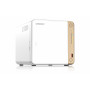 QNAP TS-462-4G server NAS e di archiviazione Tower Intel® Celeron® N4505 4 GB DDR4 0 TB QNAP QTS Bianco
