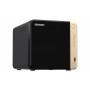 QNAP TS-464 NAS Tower Intel® Celeron® N5095 8 GB DDR4 0 TB QNAP QTS Nero