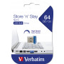 Verbatim Store 'n' Stay NANO - Memoria USB 3.0 da 64 GB - Blu