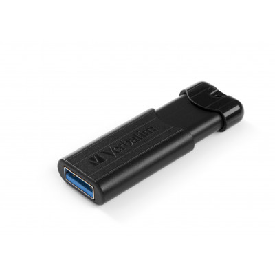 Verbatim PinStripe 3.0 - Memoria USB 3.0 da 128GB – - Nero