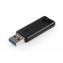 Verbatim PinStripe 3.0 - Memoria USB 3.0 da 128GB – - Nero