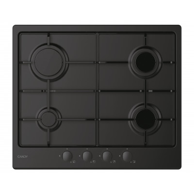 Candy Idea CHW6BRBB Nero Da incasso 60 cm Gas 4 Fornello(i)