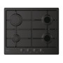 Candy Idea CHW6BRBB Nero Da incasso 60 cm Gas 4 Fornello(i)