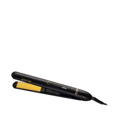 Ariete 8143 Gold Hair - Piastra per Capelli in Ceramica - Capelli Lisci, Onde e Ricci - Anti-Crespo - Temperatura Costante -