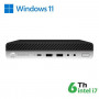 Pc Hp 600-800 G3 Mini Pc Intel Core I7-6X00T 16Gb 480Gb Ssd Windows 11 Pro - Ricondizionato - Gar. 12 Mesi (Rn65634111)