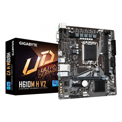 GIGABYTE H610M H V2 scheda madre Intel H610 Express LGA 1700 micro ATX