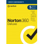 Norton 360 Deluxe 2024 | Antivirus per 5 dispositivi | Licenza di 1 anno | Secure VPN e Password Manager | PC, Mac, tablet e