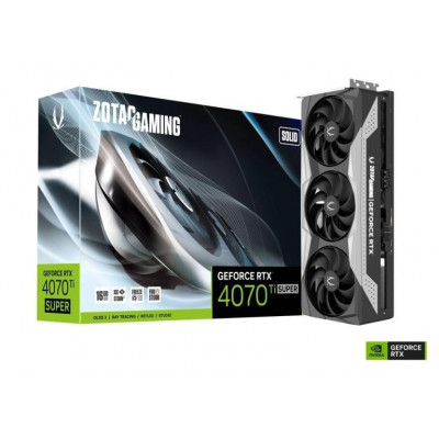 Scheda Video Geforce Rtx 4070 Ti Super Solid 16 Gb Zt-D40730R-10P