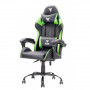 Sedia Rhombus Pf10 Gaming Chair - Pvc - Nera/Verde (Itcgpf10Bg)