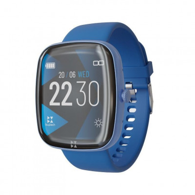 Smartwatch Buytech By-Gamma-Blu Cassa Blu Cinturino Silicone
