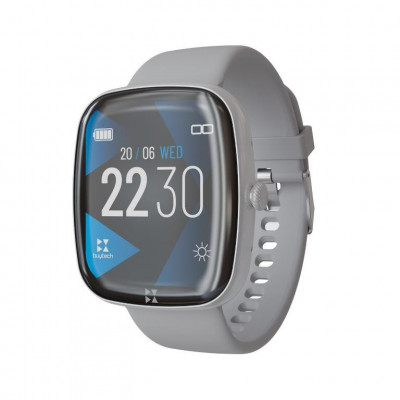 Smartwatch Buytech By-Gamma-Gy Cassa Grigia Cinturino Silicone