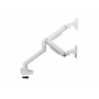 Equip Staffa di montaggio per monitor da scrivania per impieghi gravosi da 17“ a 49”, bianco