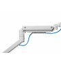 Equip Staffa di montaggio per monitor da scrivania per impieghi gravosi da 17“ a 49”, bianco