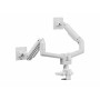 Equip Staffa di montaggio per doppio monitor da 17“-35” per uso intensivo, bianco