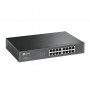 TP-Link TL-SG1016D Non gestito Gigabit Ethernet (10 100 1000) Nero