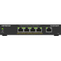 NETGEAR 5-Port Gigabit Ethernet High-Power PoE+ Plus Switch (GS305EPP) Gestito L2 L3 Gigabit Ethernet (10 100 1000) Supporto