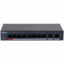 Dahua Technology DH-CS4010-8ET-110 switch di rete Gestito L2 Fast Ethernet (10 100) Supporto Power over Ethernet (PoE) Nero