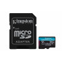 Kingston Technology Canvas Go! Plus Scheda microSDXC Canvas Go Plus 170R A2 U3 V30 da 64GB + adattatore