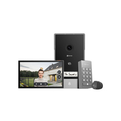 EZVIZ TP7 sistema per video-citofono 17,8 cm (7") Nero, Grigio