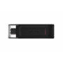 Kingston Technology DataTraveler 70 unità flash USB 32 GB USB tipo-C 3.2 Gen 1 (3.1 Gen 1) Nero