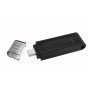 Kingston Technology DataTraveler 70 unità flash USB 32 GB USB tipo-C 3.2 Gen 1 (3.1 Gen 1) Nero