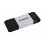 Kingston Technology DataTraveler 80 unità flash USB 32 GB USB tipo-C 3.2 Gen 1 (3.1 Gen 1) Nero, Argento