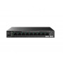 Switch Rete 10 Porte 10/100/1000 - 9P Ge Lan +1P Sfp - Poe (Teg1110Pf-8-120W)
