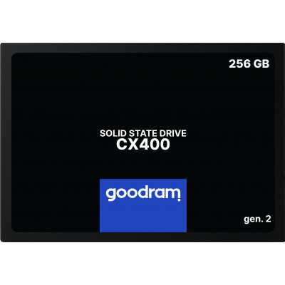 Goodram CX400 gen.2 256 GB 2.5" Serial ATA III 3D TLC NAND